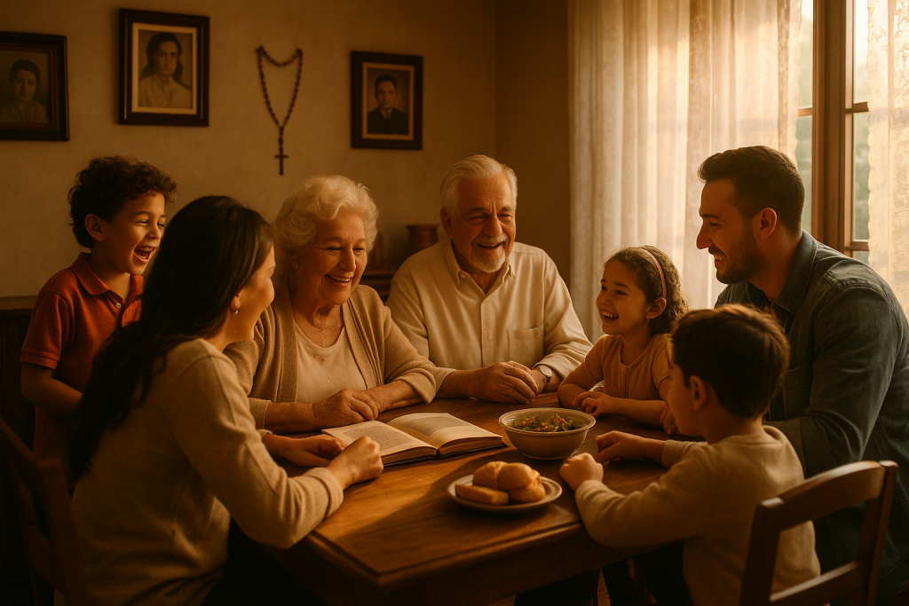 Grandparents the Soul of Latino Homes