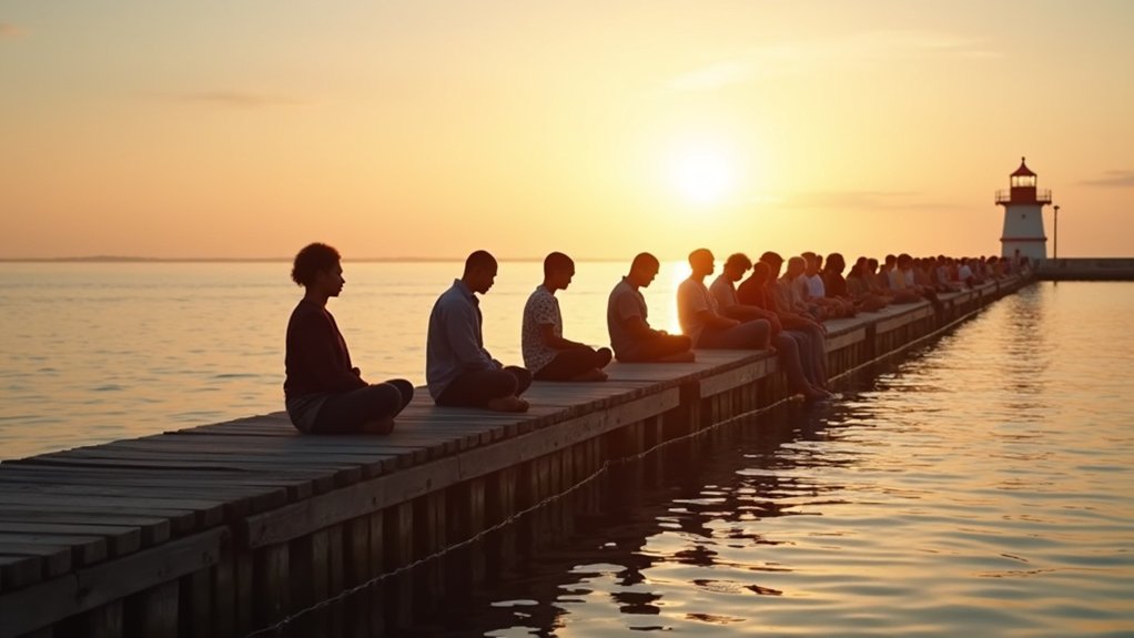 entrainment through slow shared breath