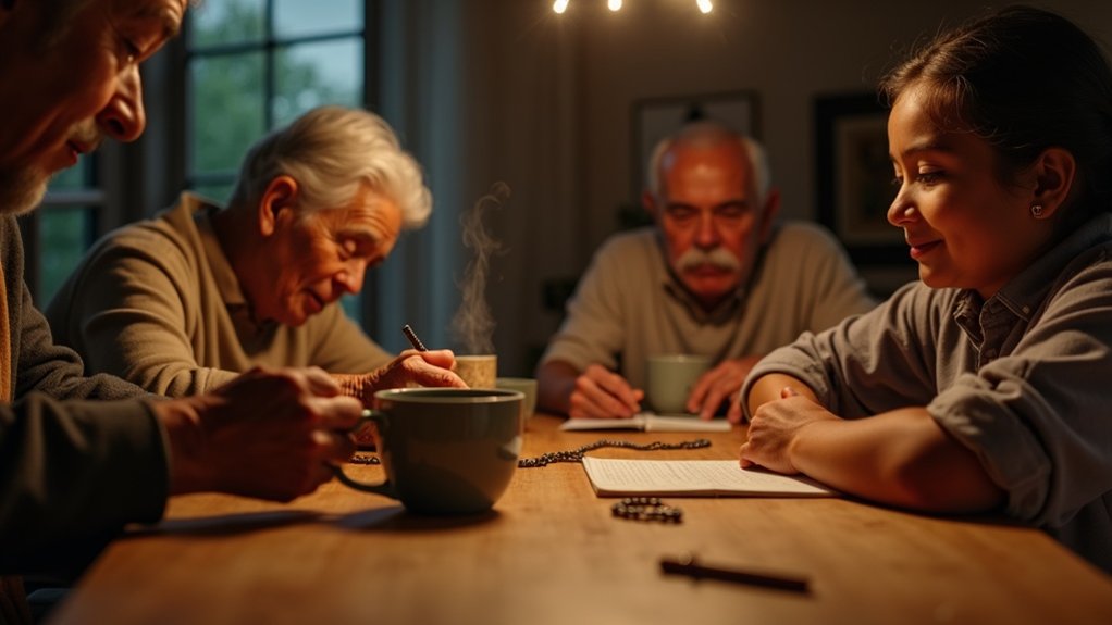 generational storytelling at table
