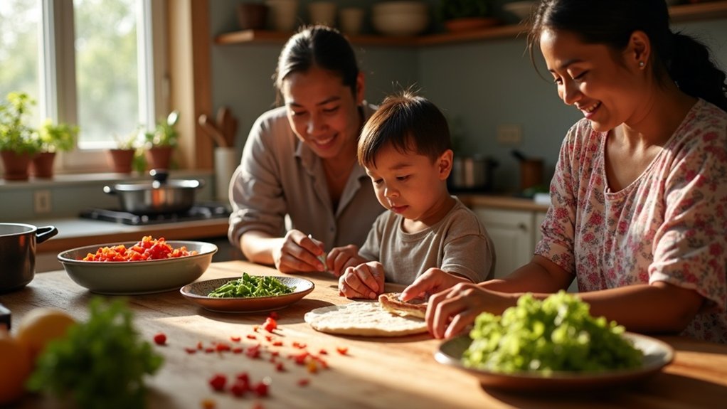 hums with ancestors nourishing plate