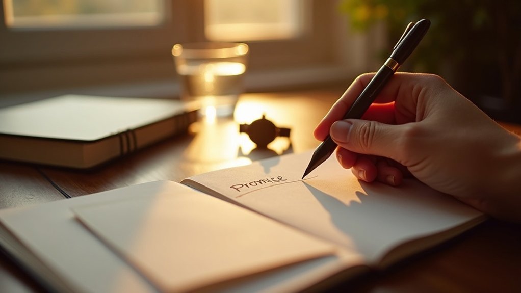 keeping promises to yourself strengthens self trust